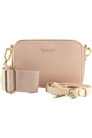 Seidenfelt Manufaktur Schoudertas Avondtas Falun Tricolor Crossbody Roze