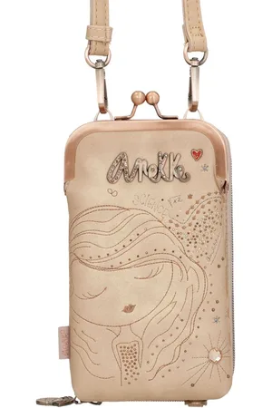 Anekke Schoudertas Telefoontasje Hollywood Studio 3 in 1 Wallet Bag Beige