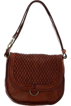 Campomaggi Leren Schoudertas Shoulder Bag Bruine