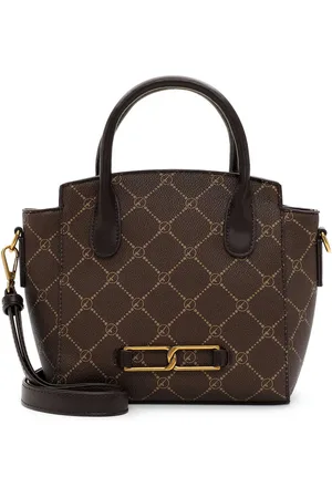 Tamaris Schoudertas Handtas Anastasia Chain Shopper Donkerbruin