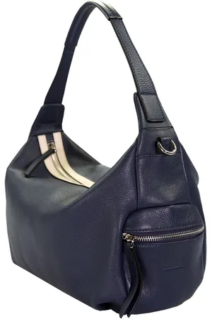 Cinque Leren Schoudertas Franca Handbag Donkerblauw