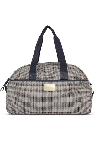 Day Et Schoudertas Sporttas Day GW Check 1Nighter Weekend Bag Beige Veelkleurig