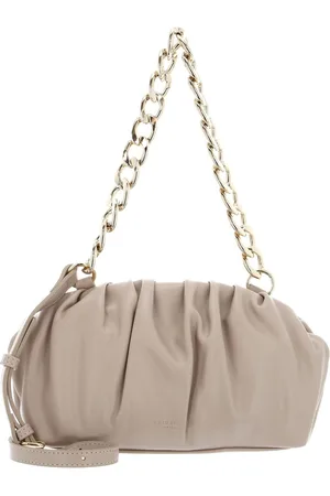 Seidenfelt Manufaktur Handtas Schoudertas Eke Clutch Beige