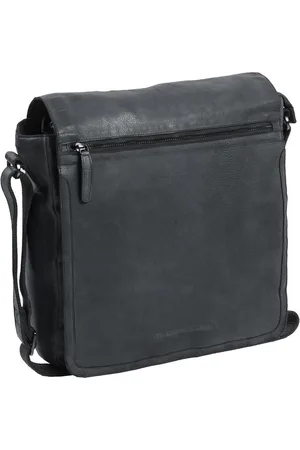 Chesterfield Leren Schoudertas Yossef Black Label