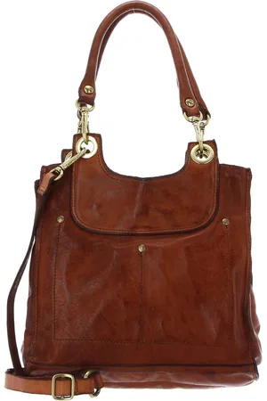 Campomaggi Handtas Schoudertas Shopping Bag Bruine