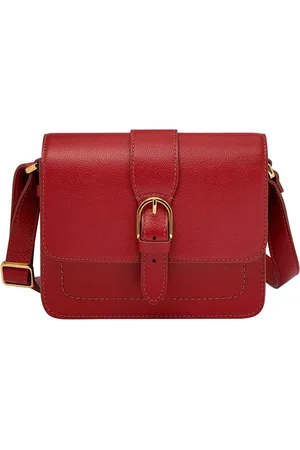 Fossil Schoudertas Zoey Large Crossbody Rood