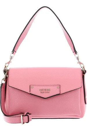 Guess Schoudertas Handtas Eco Brenton Flap Shoulder Bag Roze