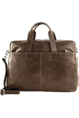 Voi Business tas Afzonderlijke gevallen met laptopvak City Cowboy Steffi Business Bag Bruine