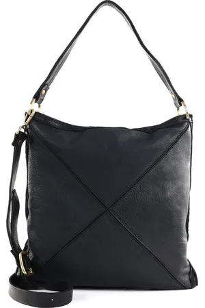 Caterina Lucchi Schoudertas Ada Flat Bag Zwart