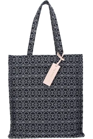 Coccinelle Schoudertas Never Without B. Monog. Den Handbag Denim Jacquard Veelkleurig