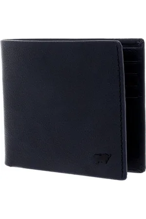 Braun büffel Braun Büffel Kaarthoes Mountain RFID Bifold Wallet Blauw