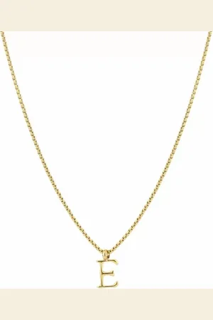 Bijoutheek Collier Letter E