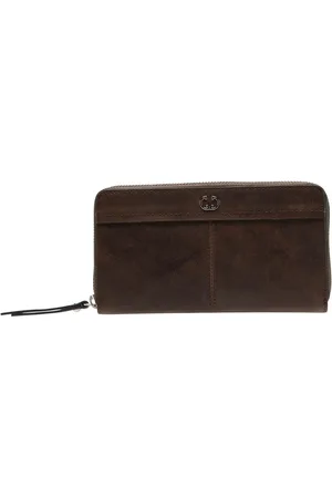 Gerry Weber Leren Portemonnee Segovia Purse LH12Z Bruine