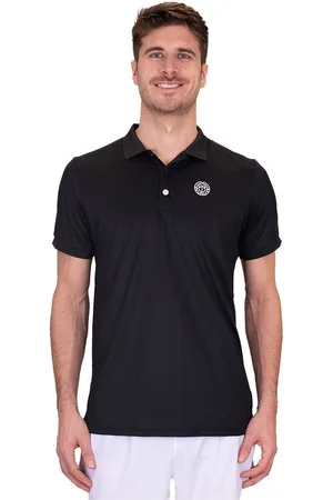 Bidi Badu Crew Korte Mouw Poloshirt Zwart M Man