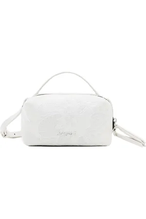 Desigual Schoudertas Handtas Alpha Detroit Across Body Bag Wit