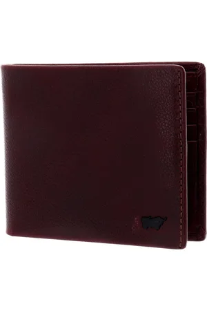 Braun büffel Braun Büffel Kaarthoes Mountain RFID Bifold Wallet Rood