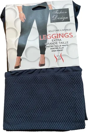 Merkloos Dames Thermo Legging -Thermo Broek - Fleece - Verstevigende Hoge Taille - Grote
