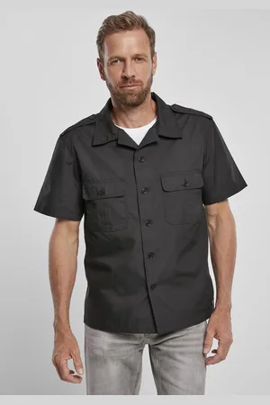 Brandit Heren - Mannen - Modern - Casual - Streetwear - Overhemd - Kwaliteit - Shirt - US - Shirt - Ripstop - shortsleeve - korte mouw