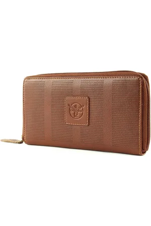 CHIEMSEE Portemonnee Haiti Zip Around Wallet Bruine