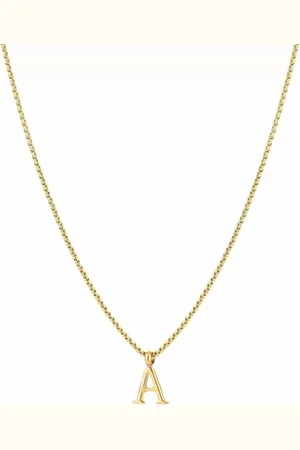 Bijoutheek Collier Letter A