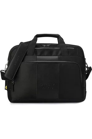 Delsey Business tas Schoudertas met laptopvak Wagram Satchel 2 Compartment Zwart