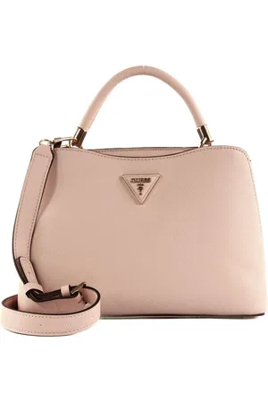 Guess Schoudertas Handtas Gizele Compartment Satchel Roze