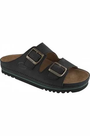 Scholl FOOTWEAR AIR BAG NUBUCK LINED UNISEX BLACK 40