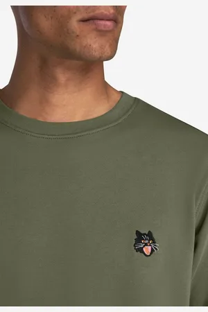 A-dam Angry Archie - Sweater - Katoen - Trui - Heren - Groen - XXL