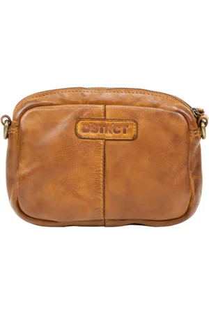 DSTRCT Kleine Schoudertas Dames - Leer
