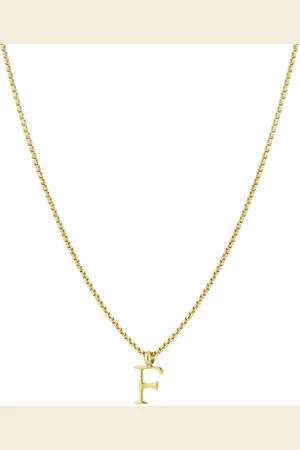 Bijoutheek Collier Letter F