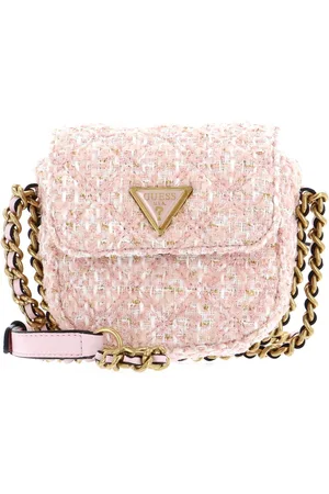 Guess Schoudertas Giully Micro Mini Crossbody Bag Roze