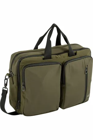 Camel Active Schoudertas Business tas met laptopvak Brooklyn Business Bag Groene