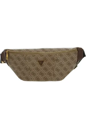 Guess Gordeltas Schoudertas Vezzola Smart Bum Bag Lichtbruin