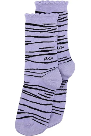 Alfredo Gonzales Dames sokken zebra ruffle pattern