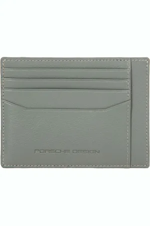 Porsche Design Leren Kaarthoes Business Cardholder 4 Grijs