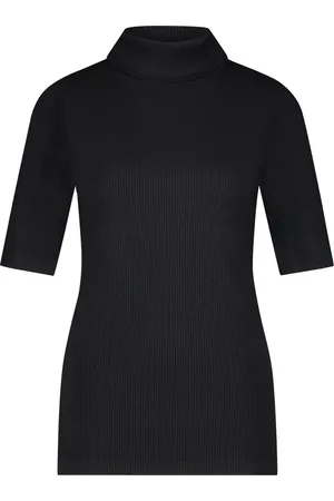 Ten Cate Thermo shirt col short sleeve zwart voor Dames |