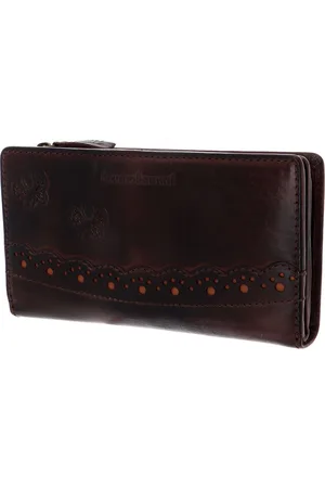 Bruno Banani Leren Portemonnee Ziloo Zip Around Wallet Bruine