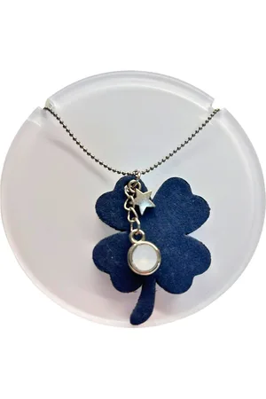 2 Love It Klaver Dark Denim - Ketting