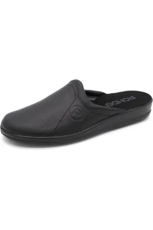 Rohde Heren Pantoffel Muil - 1558-90 Zwart