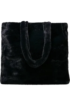 Urban classics Tas van kunstbont Katoenen tas Unisex