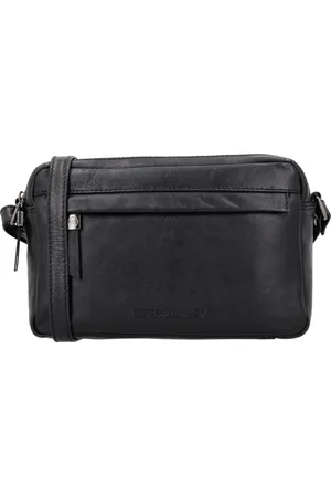 Hide & Stitches Porto Schoudertas - - 100% Leer