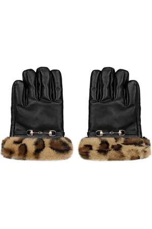 Yehwang Handschoenen - Faux - Bruin/zwart - Milace
