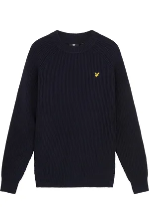 Lyle & Scott Shaker Stitch Mock Neck Jumper Truien & Vesten Heren - Sweater - Hoodie - Vest-