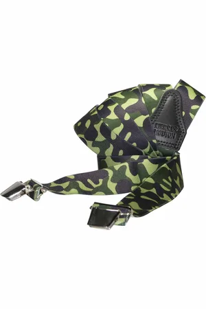 Pierre Mouton Camouflage Bretel - Bretels - Volwassenen - Heren - - 120cm - 3 brede clips - M - L