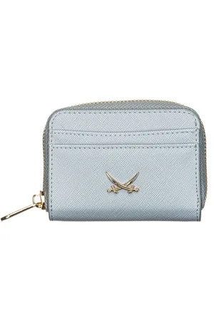 Sansibar Portemonnee Zip Wallet Lichtblauw