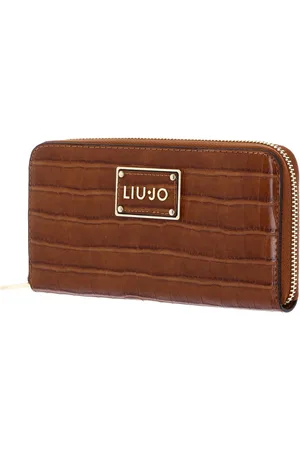 Liu Jo Portemonnee Natu Zip Around Wallet Bruine