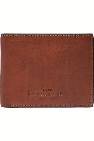 Fossil Portemonnee Gregg Bifold Bruine