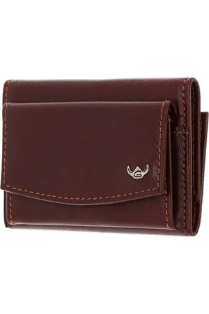 Golden head Leren Portemonnee Colorado RFID Petite Billfold Coin Wallet Bruine