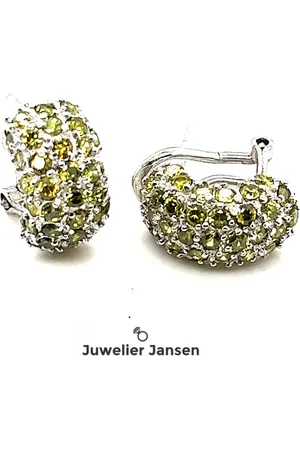 Cataleya Jewels Oorhangers groene zirkonia