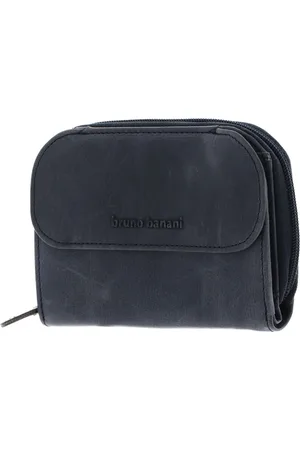 Bruno Banani Leren Portemonnee Wallet Donkerblauw